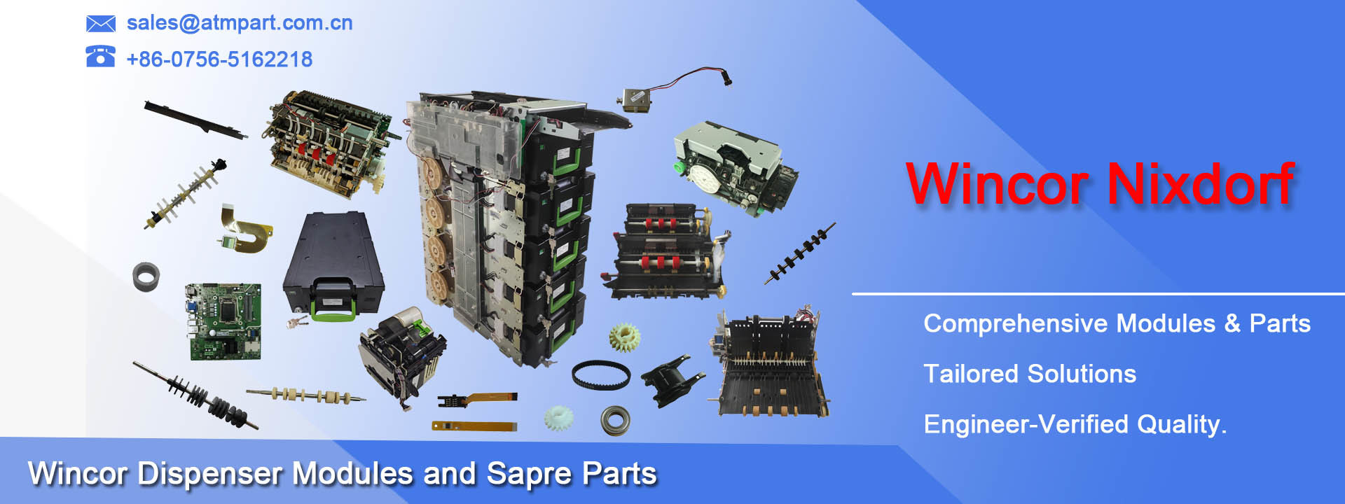 Qualität Diebold Nixdorf Geldautomaten Teile usine