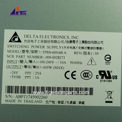 ATM-Maschinenteile NCR SelfServ 6683 6687 BRM Schaltnetzteil 605W +24V 009-0028273