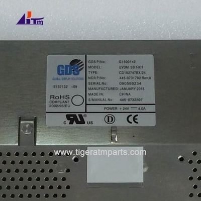 445-0731782 NCR 6625 6626 LCD 15 Zoll Std. Helles Display Geldautomaten Maschinenteile