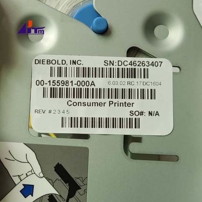 Teilmaschinen für Geldautomaten Diebold 5500 Quittungsdrucker 00155981000A 49240508000B