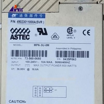 ATM-Maschinenteile Diebold BCRM Stromversorgung 600W 49023011000A