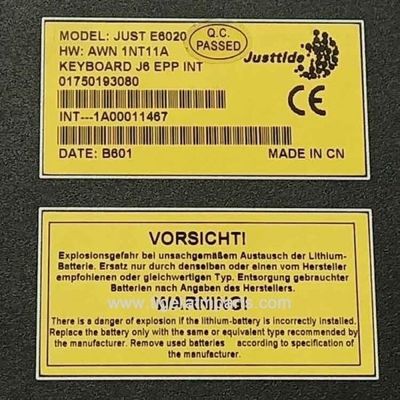 1750193080 Wincor Nixdorf Tastatur J6 EPP INT Geldautomaten Maschinenteile