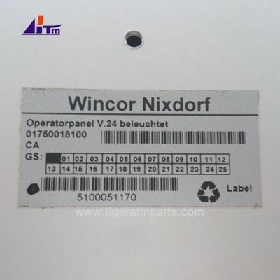 ATM-Maschinenteile Wincor Nixdorf V.24 USB-Betriebsplatte mit Hintergrundbeleuchtung 1750109074 1750018100