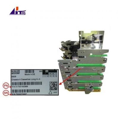 ATM-Teile Wincor Nixdorf Cineo Fahrwerk 4 Kassetten Länge 4+4 1750160389