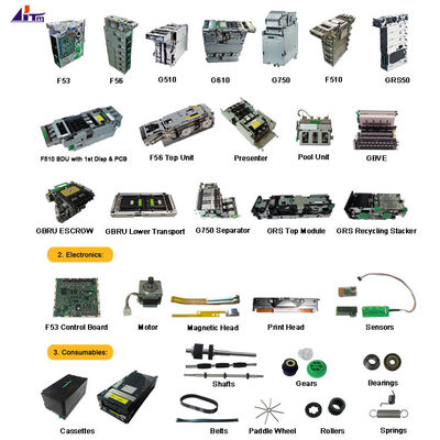 Fujitsu F53 F56 F510 GRS50 G510 G610 G750 Ausgabemodule ATM Ersatzteile