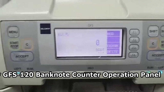 Austausch des Glory GFS 120-Bedienfelds